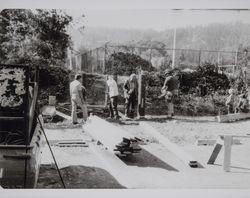 Construction of the Cloverdale Regional Library, Cloverdale, California, 1978