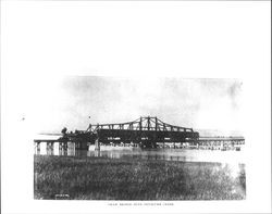 Draw bridge over Petaluma Creek, Petaluma, California, about 1908