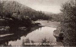 Russian River at Hilton, California