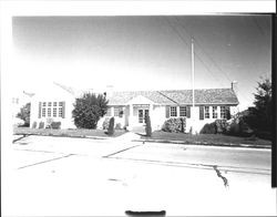 Scott Memorial Building in Petaluma, California, home of the Boy Scouts of America Petaluma Area Council, 1958