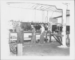 Repairmen of the Petaluma Pump and Well Company, Petaluma, California, 1955