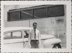 Mr. Brasher, cataloguer, Santa Rosa Public Library