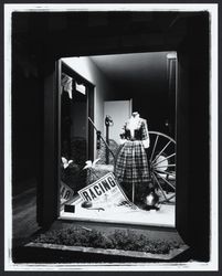 Sonoma County Fair window display at Ceci's, Santa Rosa, California, 1960