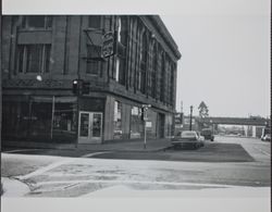 Jobber Electric building, A Street and Fifth Street, Santa Rosa, California, September 1969