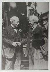 Thomas Edison and Luther Burbank