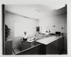 Interior view of Markovich Dental Laboratory, Santa Rosa, California, 1962