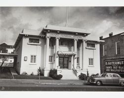 Parent Funeral Chapel, Petaluma, California, about 1954