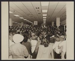 Choral group at Sears opening day celebration, Santa Rosa, California, 1980