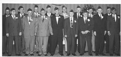 Members of Petaluma, California American Legion, about 1957