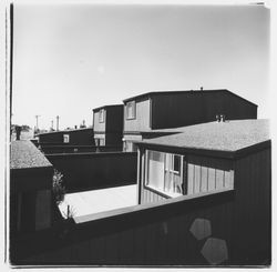 Apartments erected by Speedspace, Rohnert Park, California, 1971