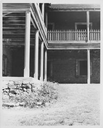 Exterior close-up shots of the Old Adobe, Petaluma, California, 1965