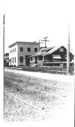 Unidentified Petaluma, California street, about 1940