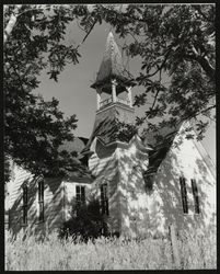 Unidentified church in Sonoma County, California, early 1900s