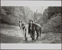 John F. Luttrell and Anita Wickham Bird, Austin Creek Road, Cazadero, California, February 10, 1946