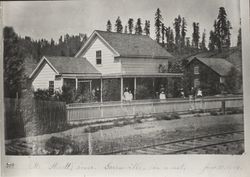 Mrs. Starrett's house, Guerneville, June 10, 1882