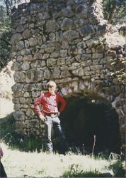 Bob Mannion at the Olema Lime Kilns, Olema, California, June 1988