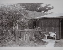 Old "Russian" cabin on the Mann Ranch, Gleason Beach, California, 1960s