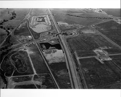 Aerial view of Denman Flat area of Petaluma