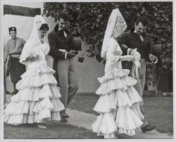 Reenactment of the Vallejo and Haraszthy double wedding at the Valley of the Moon Vintage Festival