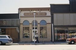 Peoples Music on Main Street, Sebastopol, Calif., June 1979