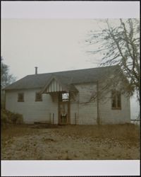 Lafayette School, 9437 Westside Road, Healdsburg, California, winter 1971