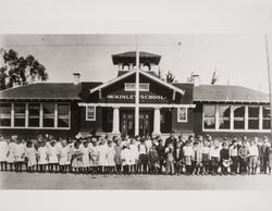 McKinley School and its students, Petaluma, California, 1912