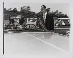 Miss Sonoma County at Bishop Hansel Ford, Santa Rosa , California, 1962