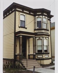 Victorian home located at 14 Liberty Street, Petaluma, California, about 1977