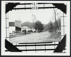 Store, residences of A. Westrup and G. W. Mann, Kenwood, California