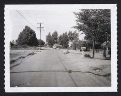 Looking north from 1174 Clover Drive