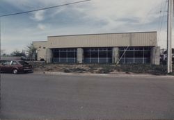 Side view of the Sonoma County Transit Facility building