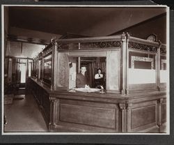 Bank window at the Bank of Sebastopol