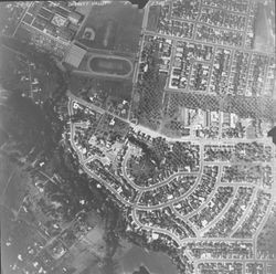 Bennett Valley--aerial view