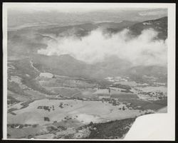 Nunes Canyon fire