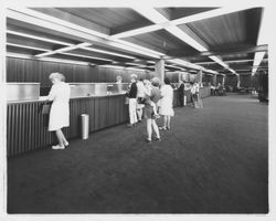 Interior of Village Branch of Exchange Bank, Santa Rosa, California, 1970