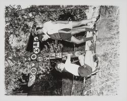 Camp Fire Girls engaged in various activities at Camp Maacama, Healdsburg, California, 1961