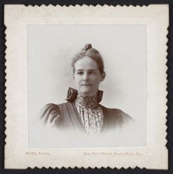 Portrait of Miss Anna Burnett