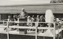 Ceremony at the Family Service Clinic, Community Hospital