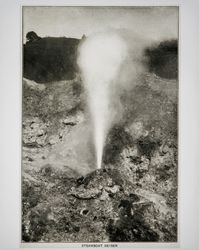 Steamboat Geyser at the Geysers, Sonoma County, California, 1890s