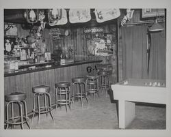 Ranch Inn, restaurant and bar, Santa Rosa, California, about 1955