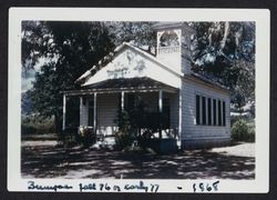 Alexander School, Alexander Valley, California, 1955