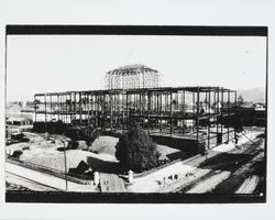 Construction of Sonoma County Courthouse