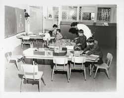 Day care center at Rose Bowl, Santa Rosa, California, 1959