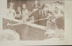 Armando F. Flores, Mayor, City of Rohnert Park, at laying of the cornerstone of Rohnert Park Public Library