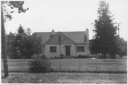 Unidentified two-story home in Santa Rosa, California, 1960s