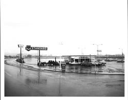 Standard Oil station at Coddingtown, Santa Rosa, California, 1963