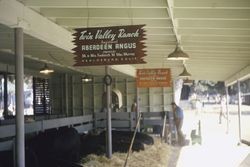 Fred MacMurray's exhibit at the Sonoma County Fair, Santa Rosa, July 24, 1965