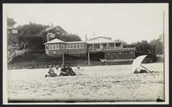 Joyce V. Drake at Bolinas Bay, California, 1921