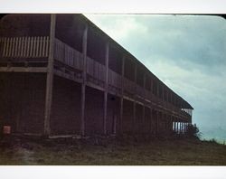 View of the Petaluma Adobe before the 1952 restoration, Petaluma, California