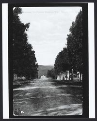 Broadway, the principal residence street, Sonoma, California